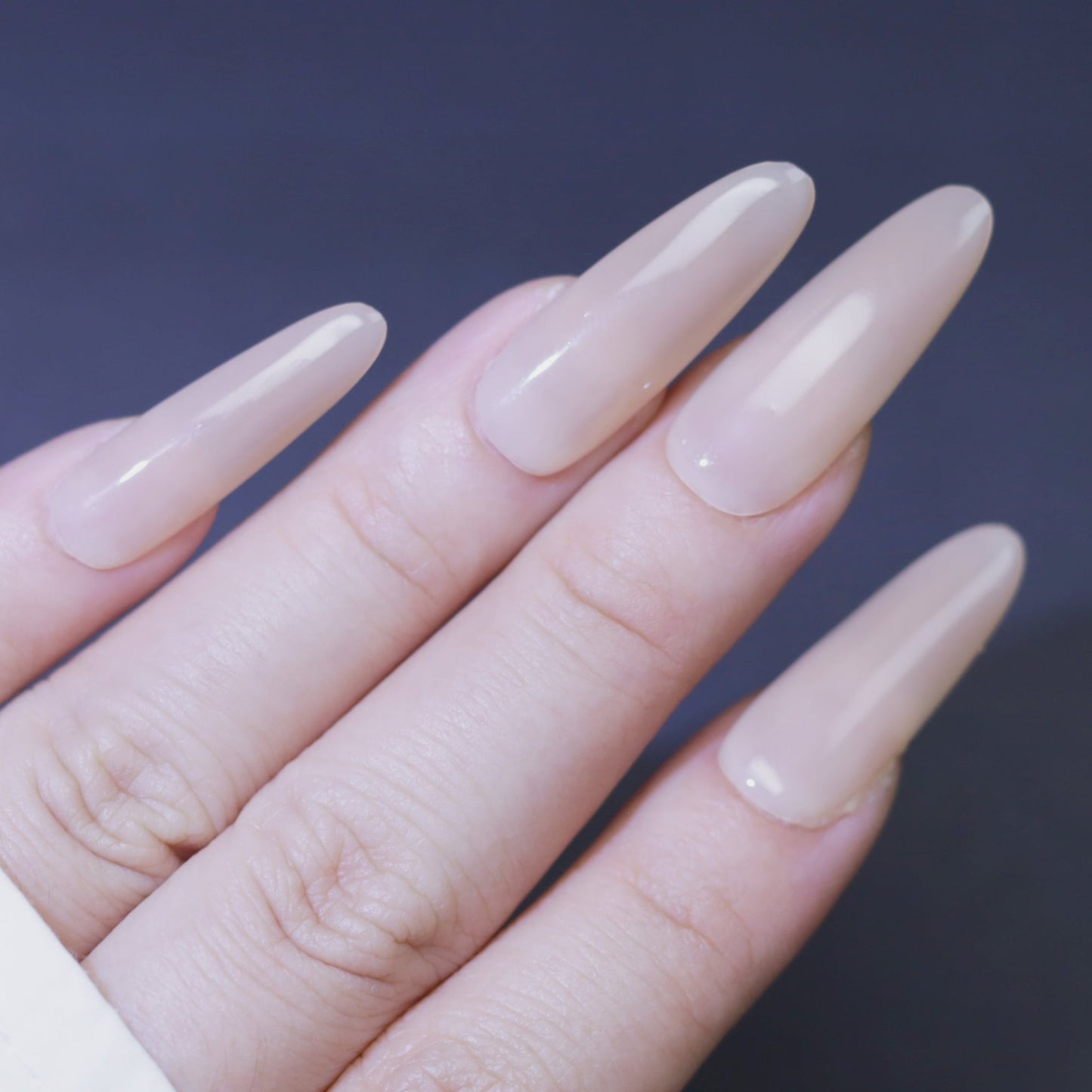 Nude pink gradient